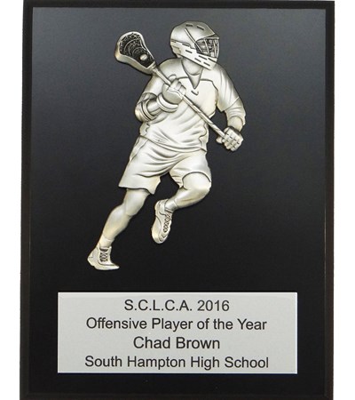 MCP79 Male Figure Lacrosse Plaque